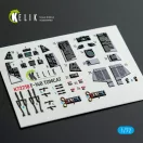 Kelik F-14B Tomcat - interior 3D decals for HobbyBoss kit 1:72 (K72218)