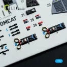 Kelik F-14B Tomcat - interior 3D decals for HobbyBoss kit 1:72 (K72218)