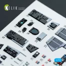 Kelik F-14B Tomcat - interior 3D decals for HobbyBoss kit 1:72 (K72218)