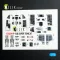 Kelik F-14D Super Tomcat - interior 3D decals for HobbyBoss kit 1:72 (K72219)