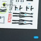 Kelik F-14D Super Tomcat - interior 3D decals for HobbyBoss kit 1:72 (K72219)