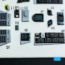 Kelik F-14D Super Tomcat - interior 3D decals for HobbyBoss kit 1:72 (K72219)
