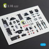   Kelik F-14D Super Tomcat - interior 3D decals for Academy kit 1:72 (K72221)