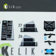   Kelik F-14D Super Tomcat - interior 3D decals for Academy kit 1:72 (K72221)