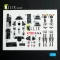Kelik F-14A Tomcat - interior 3D decals for Academy kit 1:72 (K72222)