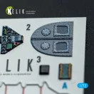 Kelik FRS.1 SEA Harrier - interior 3D decals for Italeri kit 1:72 (K72226)