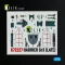 Kelik Harrier Gr3 (Late)- interior 3D decals for Italeri kit 1:72 (K72227)