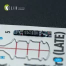 Kelik Harrier Gr3 (Late)- interior 3D decals for Italeri kit 1:72 (K72227)