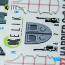 Kelik Harrier Gr3 (Late)- interior 3D decals for Italeri kit 1:72 (K72227)