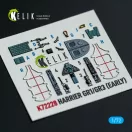 Kelik Harrier Gr1/Gr3 (Early) - interior 3D decals for Italeri kit 1:72 (K72228)