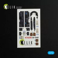   Kelik Ar-240 - interior 3D decals for Revell kit 1:72 (K72230)