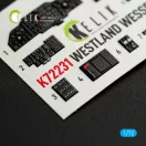 Kelik WESTLAND WESSEX HC.2 - interior 3D decals for AirFix kit 1:72 (K72231)