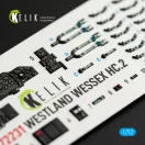 Kelik WESTLAND WESSEX HC.2 - interior 3D decals for AirFix kit 1:72 (K72231)