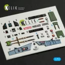 Kelik Mirage-2000C - interior 3D decals for DreamModel kit 1:72 (K72232)