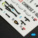 Kelik Chinese J-10B - interior 3D decals for Trumpeter kit 1:72 (K72233)
