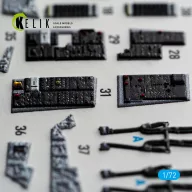   Kelik F-14D Tomcat - interior 3D decals for Tamiya 1:72 (K72235)