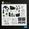 Kelik Mi-35/24 - interior 3D decals for Italeri kit 1:72 (K72238)