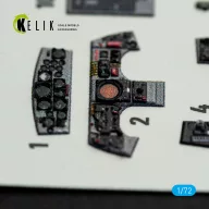   Kelik F-104J - interior 3D decals for Fine Molds kit 1:72 (K72239)