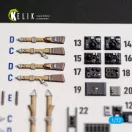 Kelik FW-200 C-5/C-8 - interior 3D decals for Revell 1:72 (K72240)