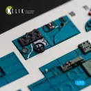 Kelik J1N1-S Gekko - interior 3D decals for Fujimi / Hobby 2000 1:72 (K72244)