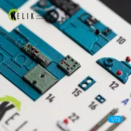   Kelik J1N1-S Gekko - interior 3D decals for Fujimi / Hobby 2000 1:72 (K72244)