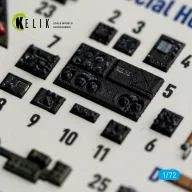   Kelik SB2C-4 - interior 3D decals for Academy / Special Hobby 1:72 (K72246)