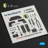   Kelik Vengeance Mk.I/Ia - interior 3D decals for Dora Wings 1:72 (K72249)