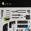 Kelik Vengeance Mk.I/Ia - interior 3D decals for Dora Wings 1:72 (K72249)