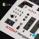 Kelik Vengeance Mk.I/Ia - interior 3D decals for Dora Wings 1:72 (K72249)
