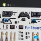 Kelik Bf-109 F-2/F-4 - interior 3D decals for Eduard 1:72 (K72251)