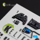 Kelik Bf-109 F-2/F-4 - interior 3D decals for Eduard 1:72 (K72251)