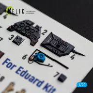   Kelik Bf-109 F-2/F-4 - interior 3D decals for Eduard 1:72 (K72251)