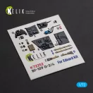 Kelik Bf-109 G-2/4 - interior 3D decals for Eduard 1:72 (K72252)