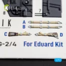 Kelik Bf-109 G-2/4 - interior 3D decals for Eduard 1:72 (K72252)