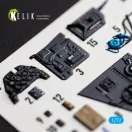 Kelik Bf-109 G-2/4 - interior 3D decals for Eduard 1:72 (K72252)