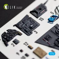   Kelik Bf-109 G-2/4 - interior 3D decals for Eduard 1:72 (K72252)