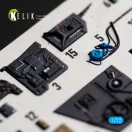 Kelik Bf-109 G-2/4 - interior 3D decals for Eduard 1:72 (K72252)
