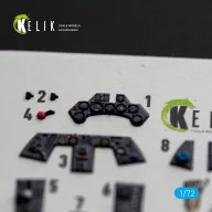   Kelik FW-190A8/R-2 - interior 3D decals for Eduard 1:72 (K72254)