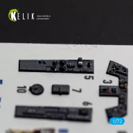   Kelik FW-190A8/R-2 - interior 3D decals for Eduard 1:72 (K72254)