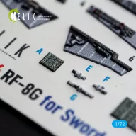 Kelik RF-8G - interior 3D decals for Sword 1:72 (K72256)