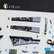 Kelik RF-8G - interior 3D decals for Sword 1:72 (K72256)