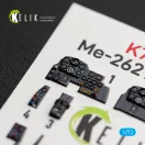 Kelik Me-262 A-1/S-92 - interior 3D decals for Arma Hobby 1:72 (K72260)