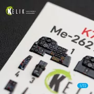   Kelik Me-262 A-1/S-92 - interior 3D decals for Arma Hobby 1:72 (K72260)