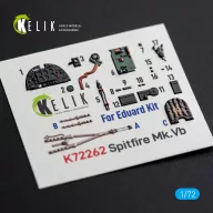   Kelik Spitfire Mk.Vb - interior 3D decals for Eduard 1:72 (K72262)