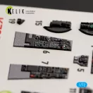 Kelik F-4F Phantom -  interior 3D decals for FineMolds 1:72 (K72265)