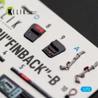   Kelik F-8II Finback-B - interior 3D decals for Trumpeter 1:72 (K72269)