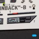 Kelik F-8II Finback-B - interior 3D decals for Trumpeter 1:72 (K72269)