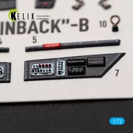   Kelik F-8II Finback-B - interior 3D decals for Trumpeter 1:72 (K72269)