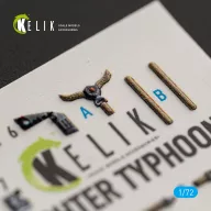  Kelik Eurofighter Typhoon - interior 3D decals for Hasegawa 1:72 (K72280)