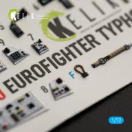   Kelik Eurofighter Typhoon - interior 3D decals for Hasegawa 1:72 (K72280)